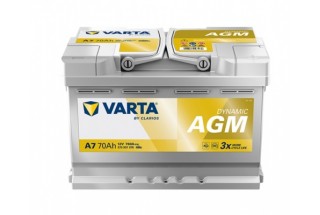 Аккумулятор Varta Silver Dynamic AGM 570 901 076 (70 A/h) 760A