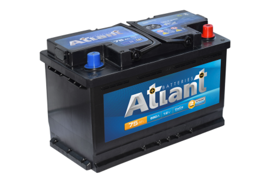Аккумулятор Atlant Autopart 75 A/h L+/R+ 660A (EN)