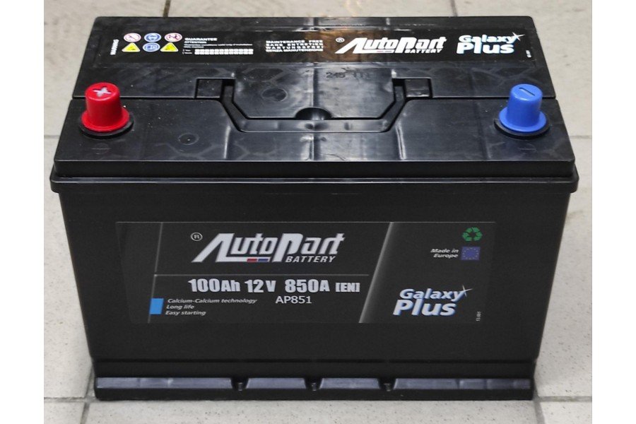 Аккумулятор Autopart Galaxy Plus 100 A/h 850A L+ Аккумулятор Autopart Galaxy Plus 100 A/h 850A L+