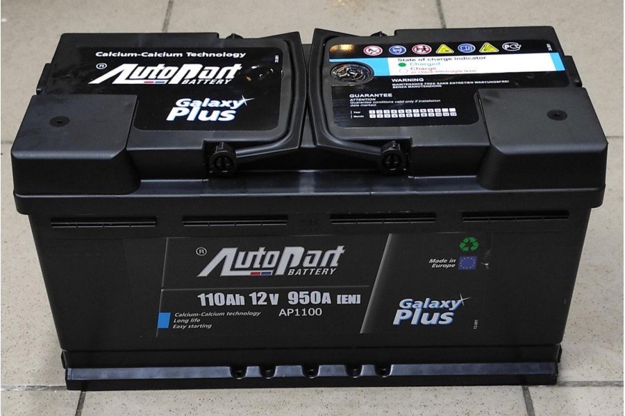 Аккумулятор Autopart Galaxy Plus 110 A/h 950A R+