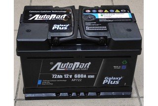 Аккумулятор Autopart Galaxy Plus 72 A/h 680A R+