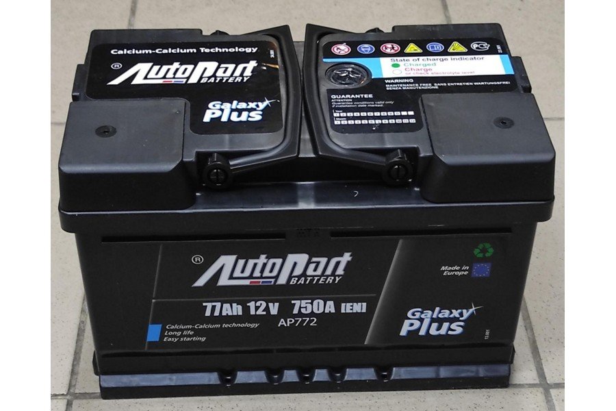 Аккумулятор Autopart Galaxy Plus 77 A/h 750A R+