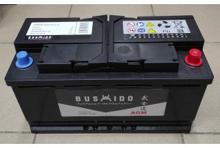 Аккумулятор Bushido AGM 100 a/h 900A R+