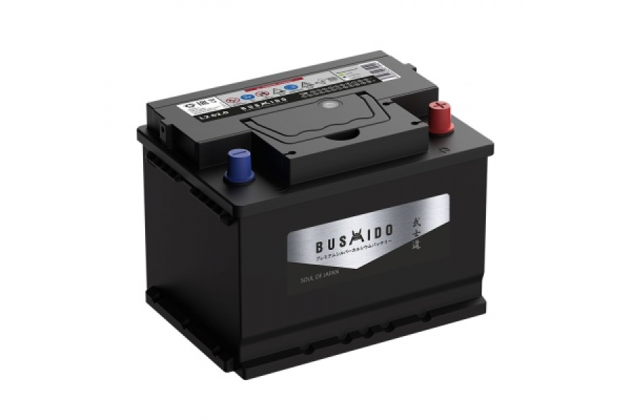 Аккумулятор Bushido SJ 62 a/h 580A R+ низкий
