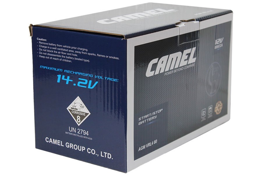 Аккумулятор CAMEL AGM VRL4 80 Ач