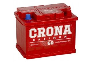 Аккумулятор CRONA 60 A/h 500A L+