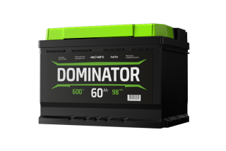 Аккумулятор DOMINATOR 60 a/h 600 A (EN)l L+R+