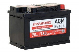 Аккумулятор Dynamatrix 70 AGM