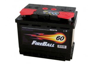 Аккумулятор FireBall 6СТ-60 A/h 510A (EN) L+