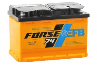 Аккумулятор Forse EFB 74 A/h 750A R+