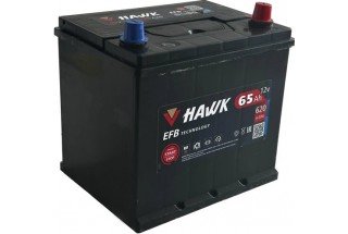 Аккумулятор HAWK EFB Asia 65 JR+ 620A