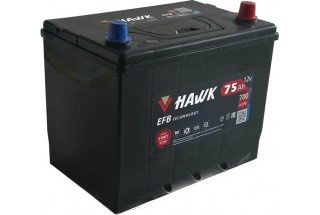 Аккумулятор HAWK EFB Asia 75 JR+ 700A