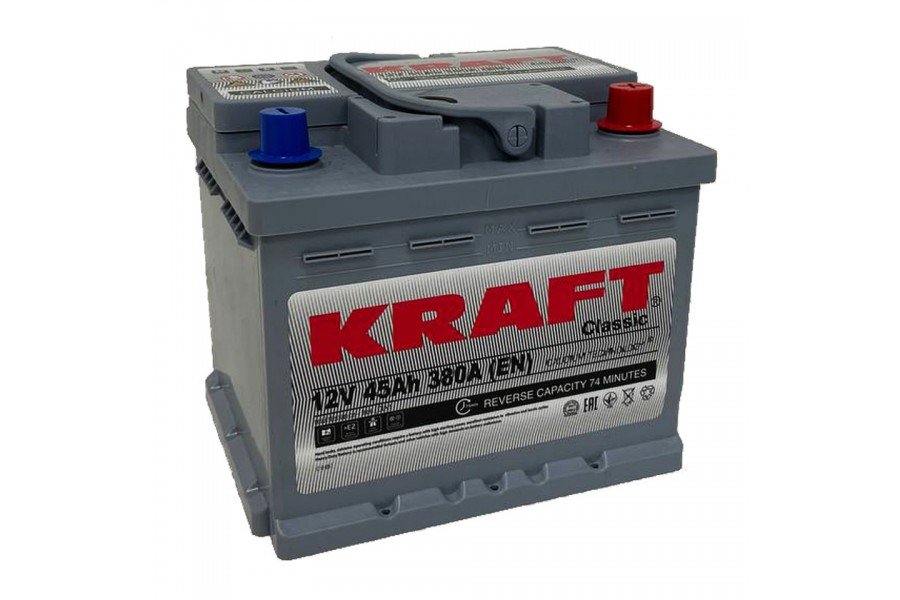Аккумулятор KRAFT Classic 45 R+ низ Аккумулятор KRAFT Classic 45 R+ низ