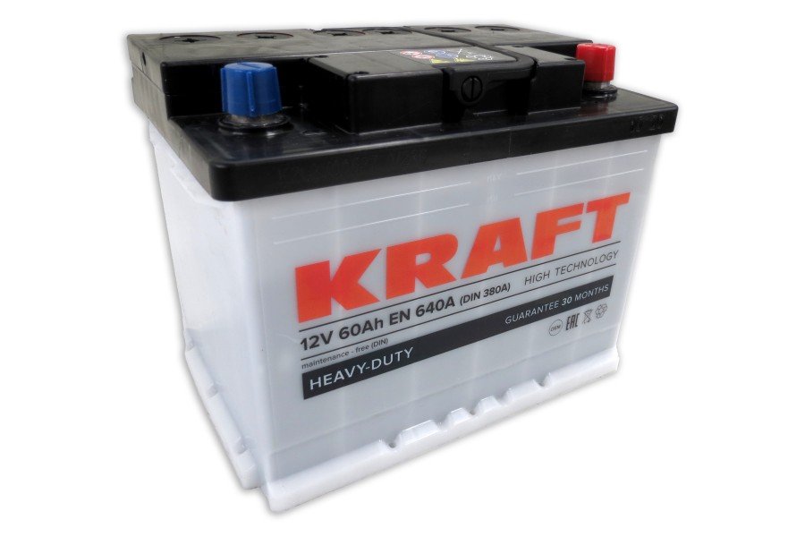 Аккумулятор KRAFT 60 R+ Аккумулятор KRAFT 60 R+