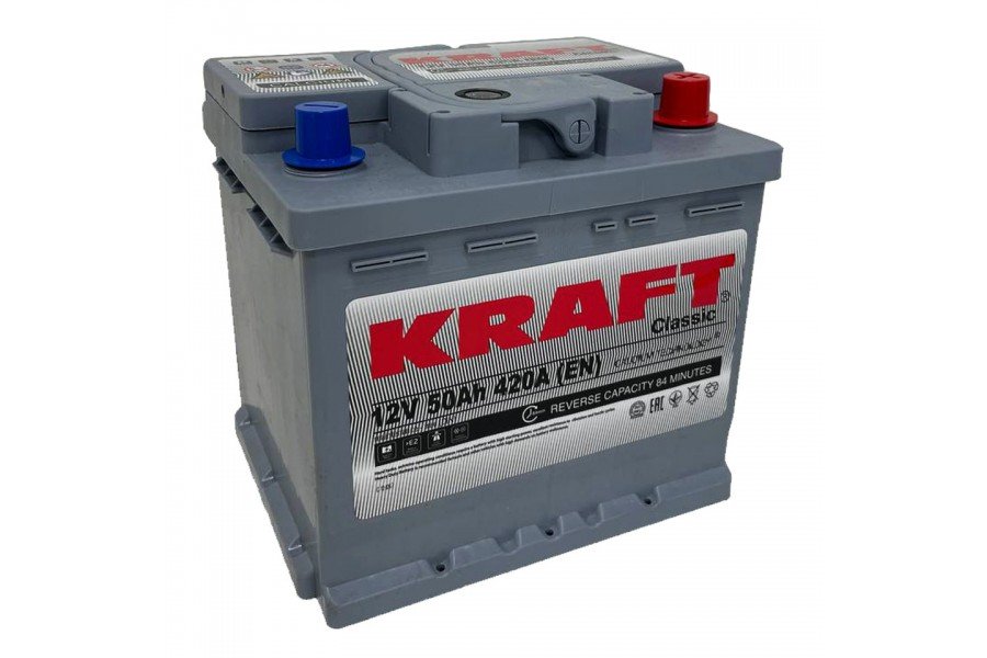 Аккумулятор KRAFT Classic 50 R+ Аккумулятор KRAFT Classic 50 R+