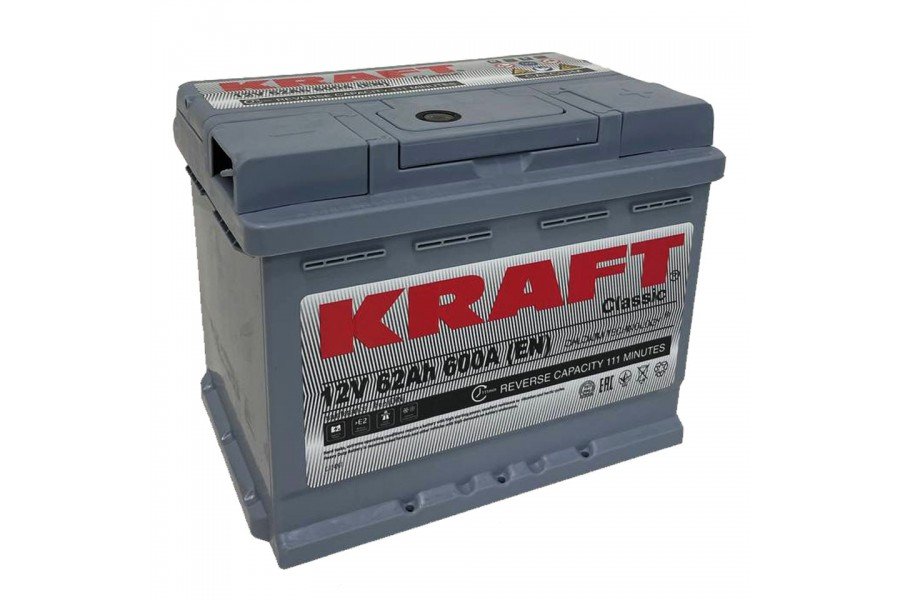 Аккумулятор KRAFT Classic 62 R+ Аккумулятор KRAFT Classic 62 R+