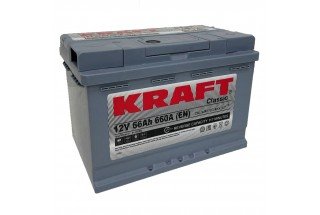 Аккумулятор KRAFT Classic 66 R+