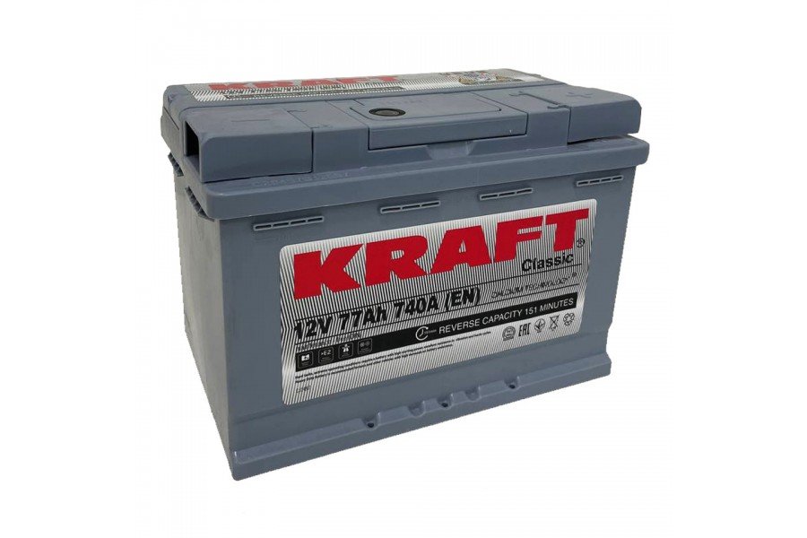 Аккумулятор KRAFT Classic 77 R+ Аккумулятор KRAFT Classic 77 R+