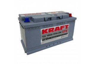 Аккумулятор KRAFT EFB 100 R+
