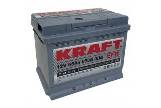 Аккумулятор KRAFT EFB 66 R+