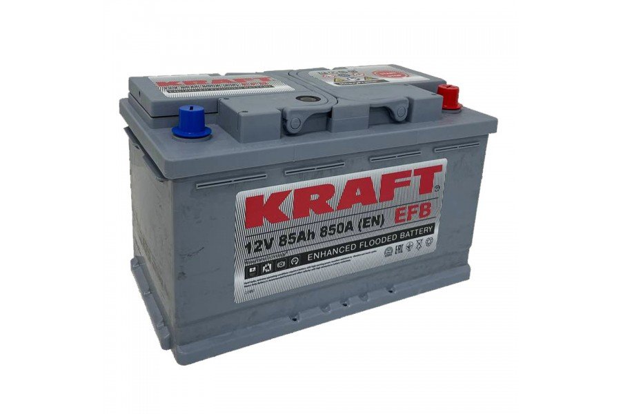 Аккумулятор KRAFT EFB 85 R+