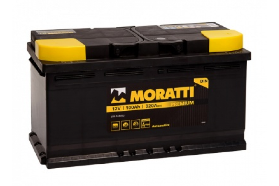 Аккумулятор Moratti Premium 100 a/h 920 A (EN) R+ Аккумулятор Moratti Premium 100 a/h 920 A (EN) R+
