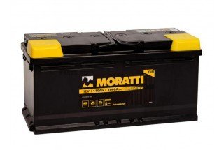 Аккумулятор Moratti Premium 110 a/h 1000 A (EN) R+