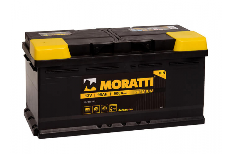 Аккумулятор Moratti Premium 95 a/h 900 A (EN) R+ Аккумулятор Moratti Premium 95 a/h 900 A (EN) R+