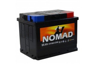 Аккумулятор NOMAD 6СТ-55 a/h 500 A R+