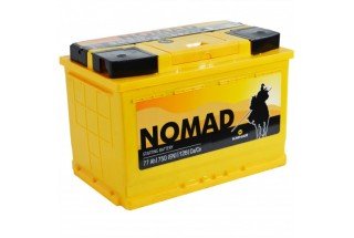 Аккумулятор NOMAD Premium 6СТ-77 a/h 750 A R+