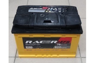 Аккумулятор RACER EFB 78 a/h 820A R+