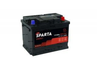 Аккумулятор SPARTA ENERGY 6СТ-60LB Евро