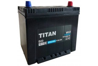 Аккумулятор TITAN Asia 60 a/h 510A R+