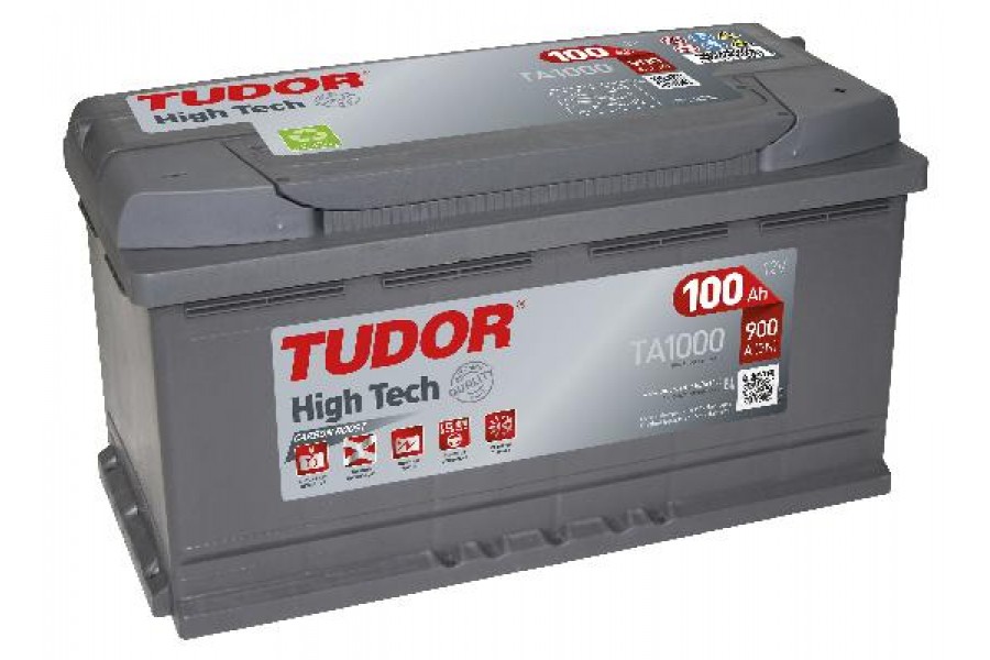 Аккумулятор Tudor High Tech TA1000 100 A/h 900A