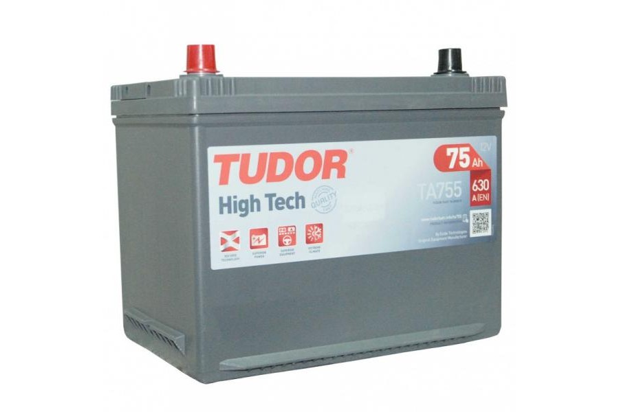 Аккумулятор Tudor High Tech Japan 75 A/h 630A L+