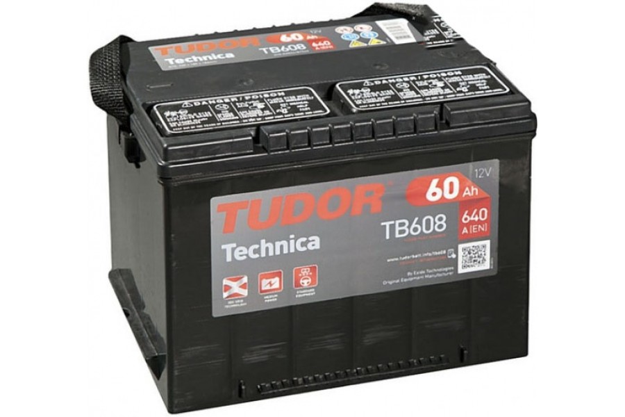 Аккумулятор Tudor Technica TB608 60 A/h 640A
