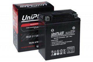 Аккумулятор UniPlus EB12E-3-1 12a/h