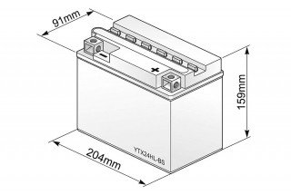 Аккумулятор UniPlus EB24-3 (21ah) 330A