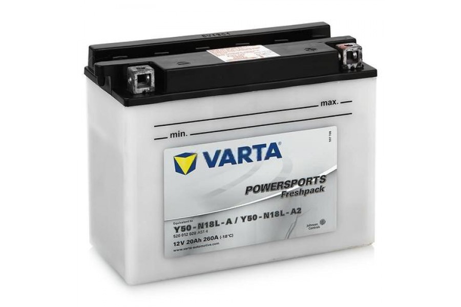 Аккумулятор VARTA Y50N18L-A2 (520012)