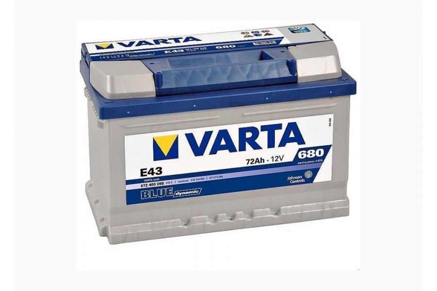 Аккумулятор Varta Blue Dyn 572409 (72 Ah) 680A