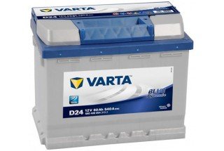 Аккумулятор Varta Blue Dynamic (560 408 054) D24 60 А/h 540А R+