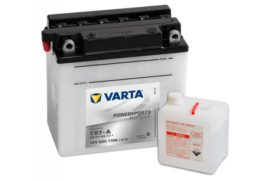 Аккумулятор Varta YB7-A 508013