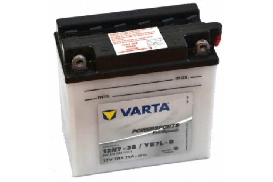 Аккумулятор VARTA YB7L-B (507012)
