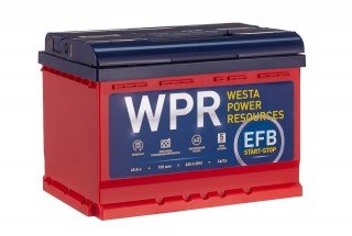 Аккумулятор WPR Premium EFB 60 a/h 620A