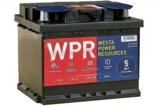 Аккумулятор WPR Premium 50 a/h 480A R+