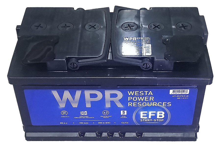 Аккумулятор WPR Premium EFB 85 a/h 800A R+