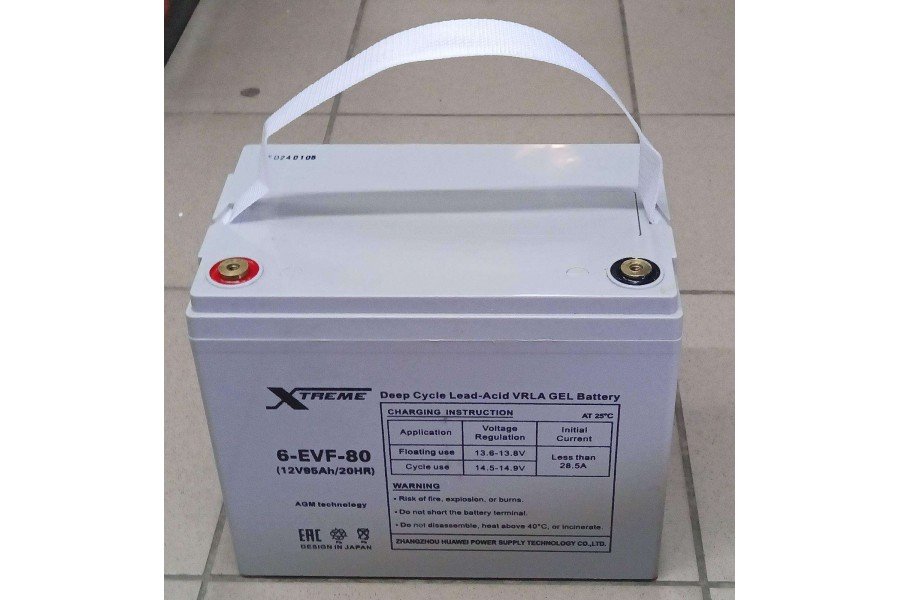 Аккумулятор XTREME 6-EVF-80 95 a/h L+