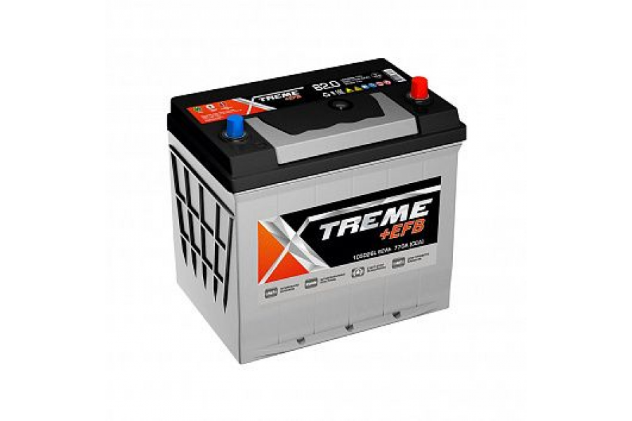 Аккумулятор XTREME EFB Asia 82 a/h 770A e/n R+