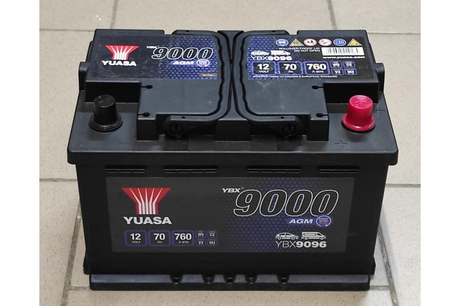 Аккумулятор Yuasa 70 A/h 760 А (EN) AGM Аккумулятор Yuasa 70 A/h 760 А (EN) AGM