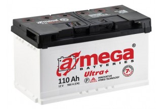 Аккумулятор A-mega Ultra Plus 110 A/h R 1000A (EN)